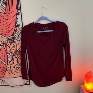 Maroon long sleeve